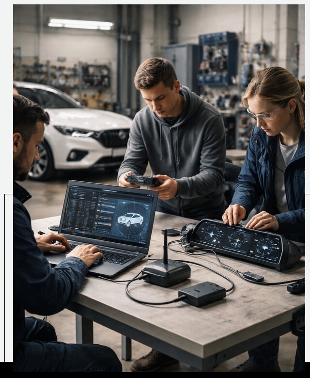 Разработка Connected Car и ПО для автопрома в Ейске